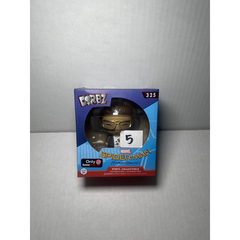 Funko Dorbz Marvel Spider-Man Homecoming Tony Stark 325 GameStop Exclusive New‎